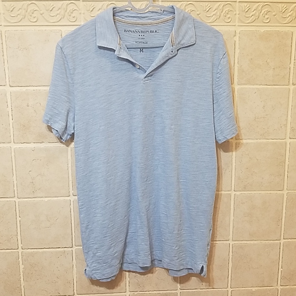 Banana Republic Vintage Fit Mens Polo -- Medium